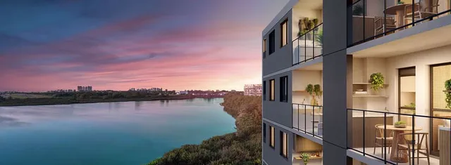 Fachada do Breeze Inspire Residence na Barra Olímpica