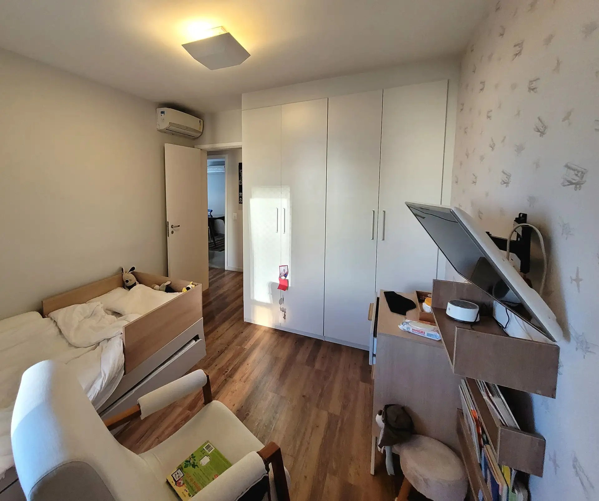 Suíte do apartamento pronto para morar no Royal Blue