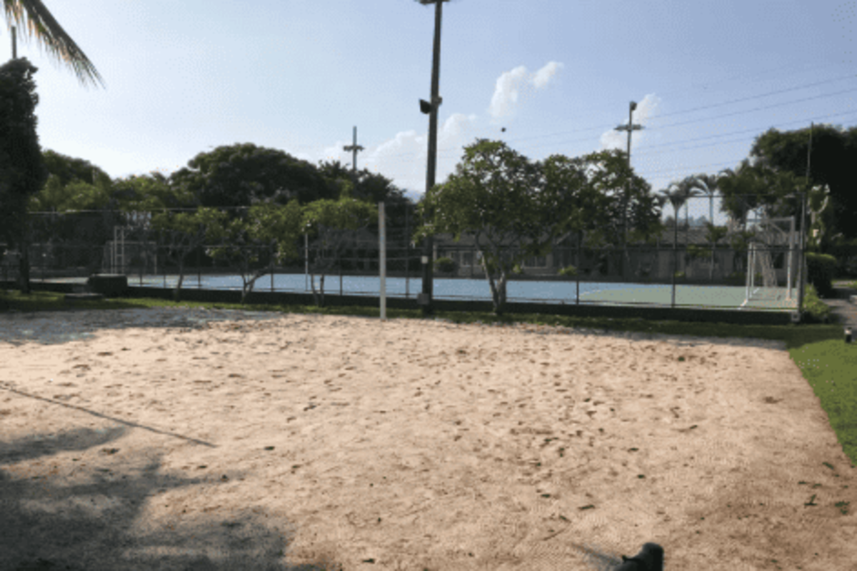 Quadra de vôlei de areia condomínio fechado Vivendas do Bosque Barra da Tijuca Rio de Janeiro