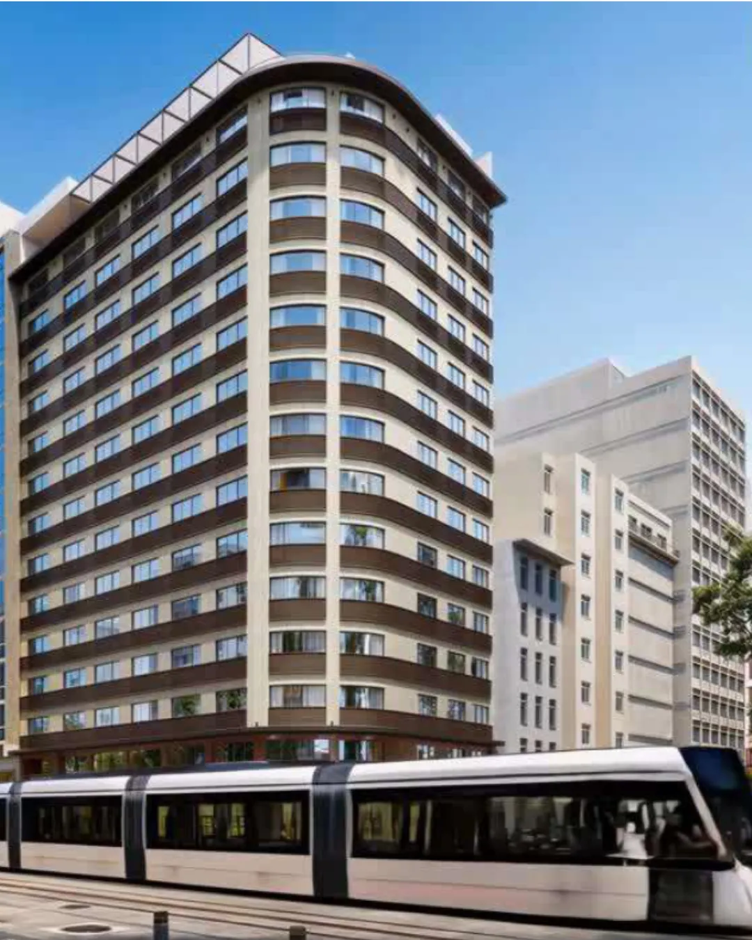 VLT transport near Se7e Full Week Studios in Downtown Rio de Janeiro
