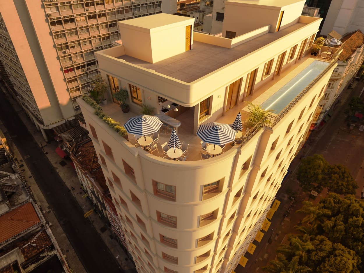 Rooftop com piscina