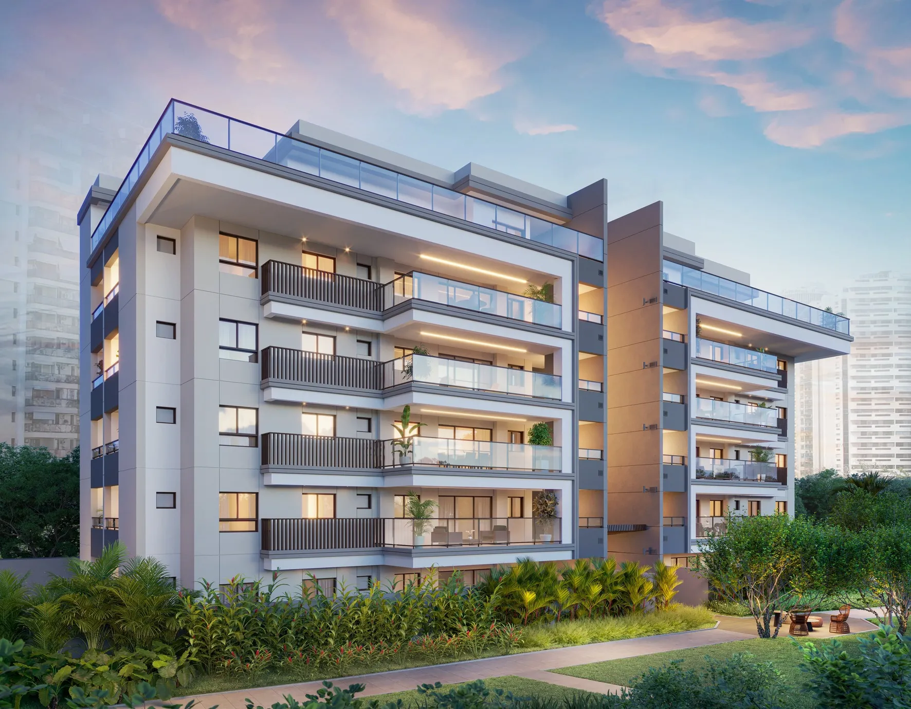 GAEA Home Resort fachada Barra da Tijuca Av Evandro Lins e Silva 335 condomínio exclusivo Tegra